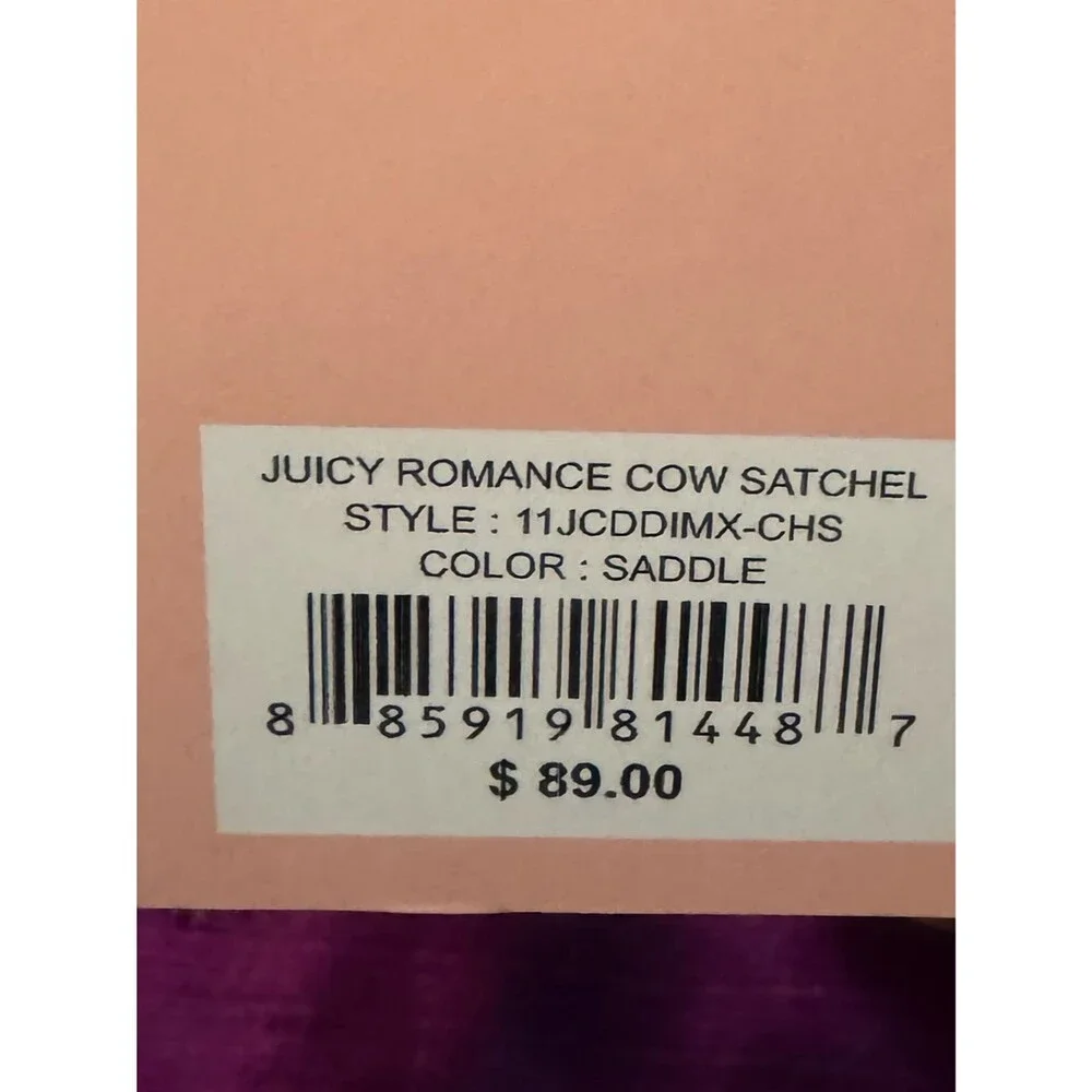 Juicy-couture Women's Brown and White Bag